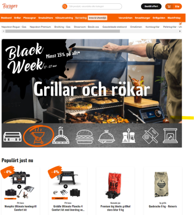 Burgerstore 2.0 web
